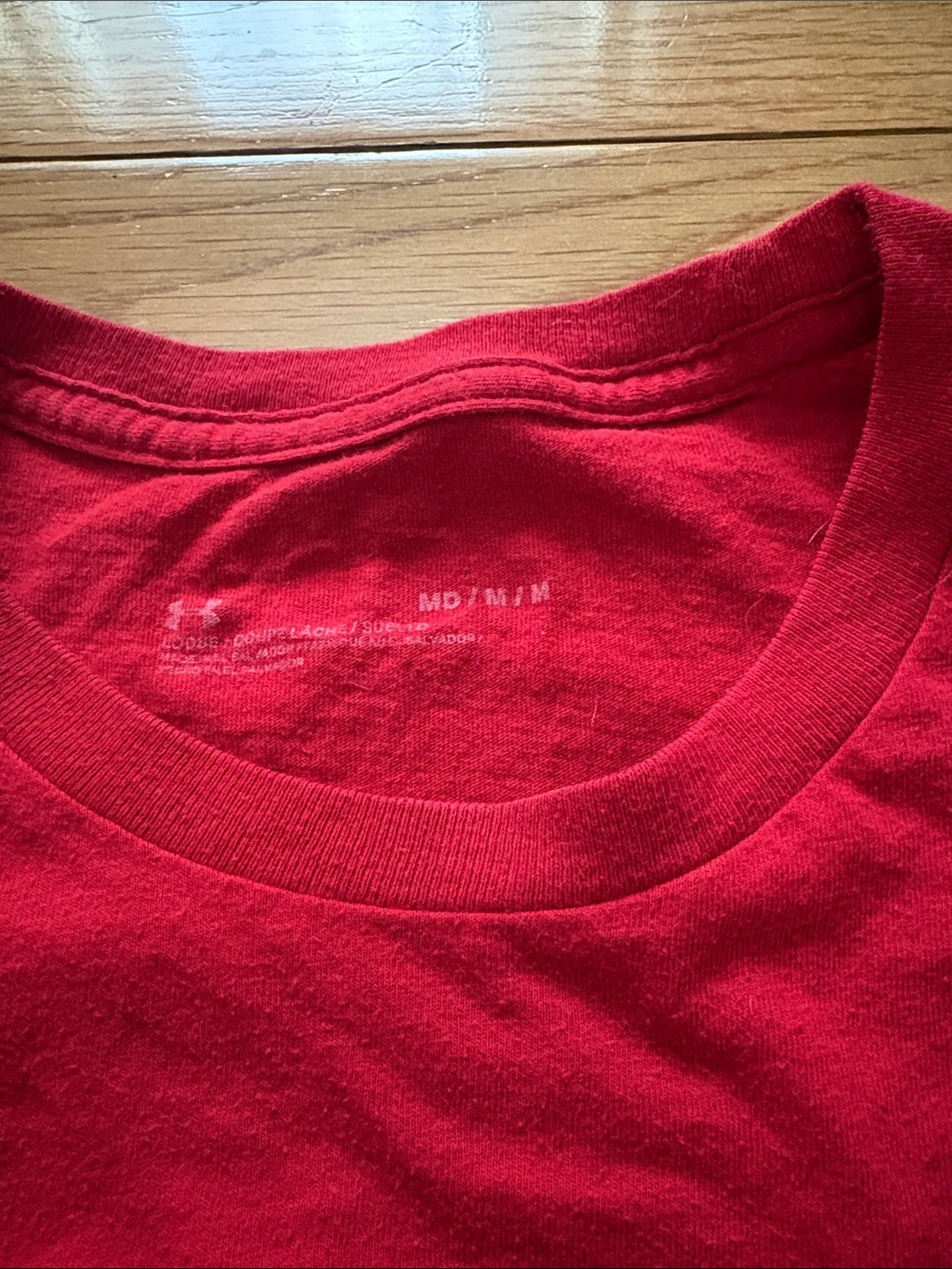 Under Armour Men’s Red Philadelphia Pennsylvania Logo Tee - Picture 2 of 6